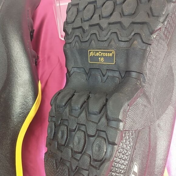 LACROSSE 267110 ZXT 2 BUCKLE Over shoe OVERSHOE  MENS/HOMMES SZ 16 New main image 6